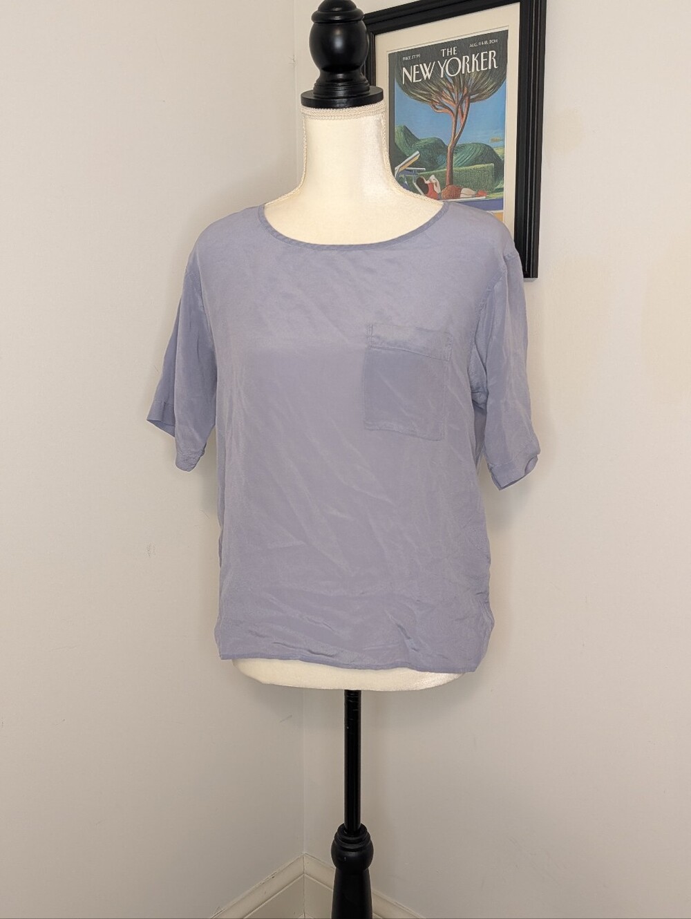 Uniqlo Vintage  100% Silk Tshirt